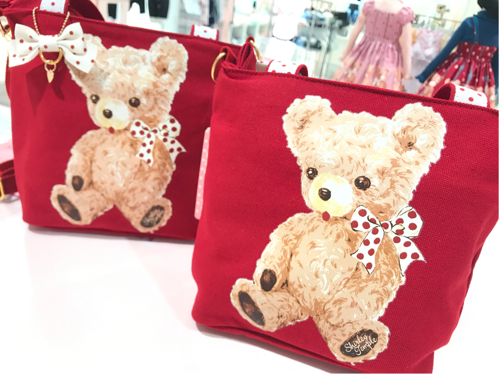 ｼｬｰﾘｰﾃﾝﾌﾟﾙ水戸京成店♥限定クマプリントBag | BLOG :: Shirley Temple