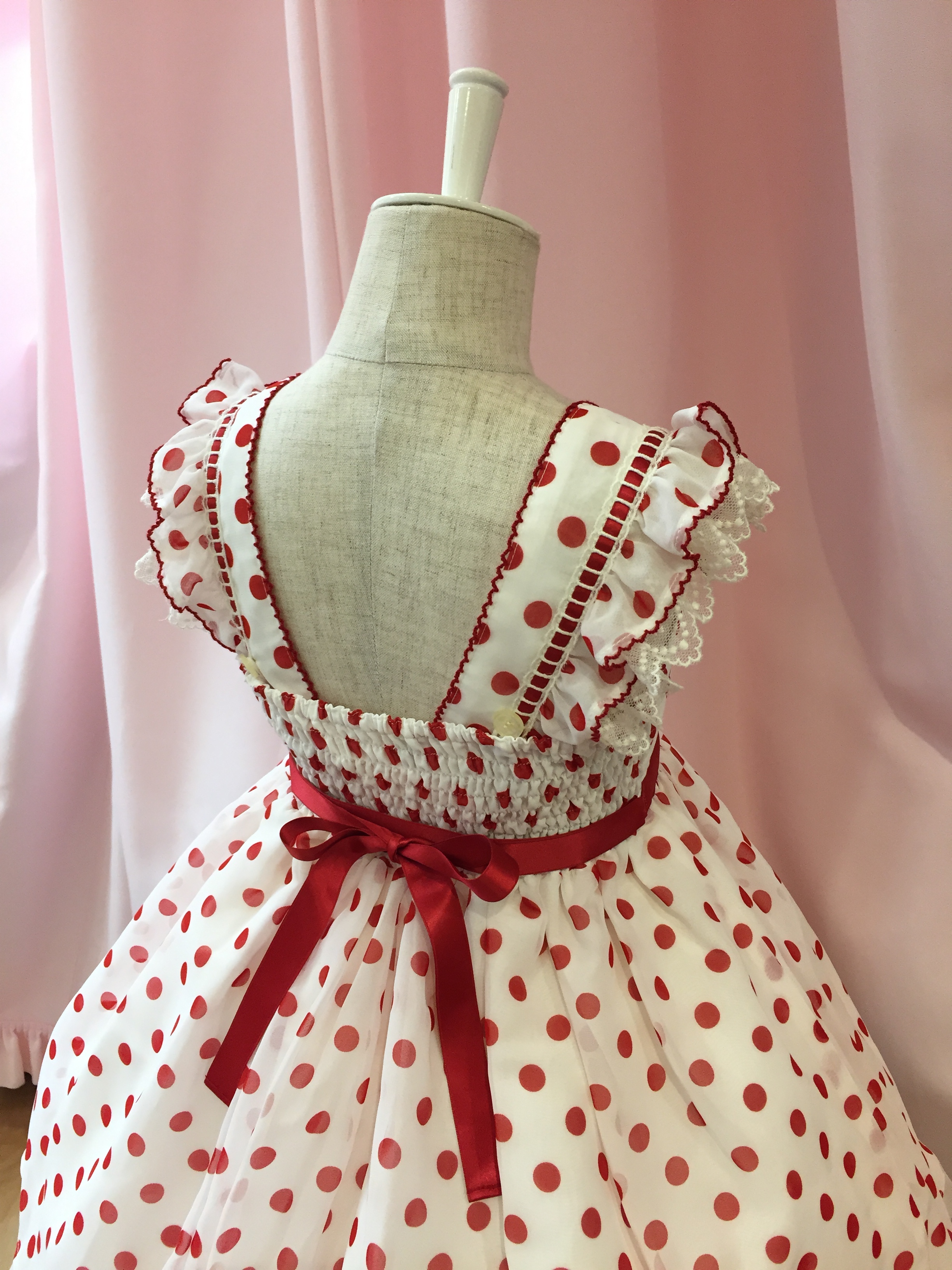 ☆○o｡..:*阪急限定シフォンドットドレス明日発売です*:..｡o  