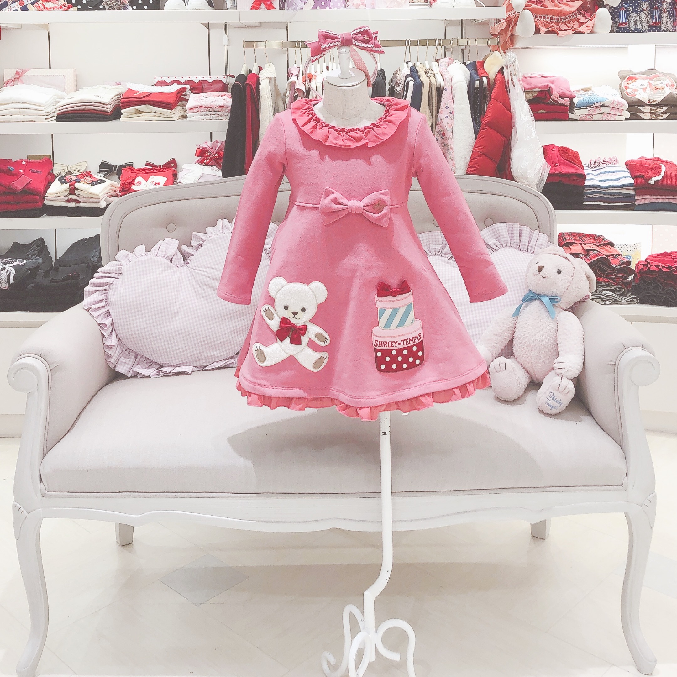 Shirley Temple シャーリーベア ワンピース｜キッズ服女の子用(90cm~)