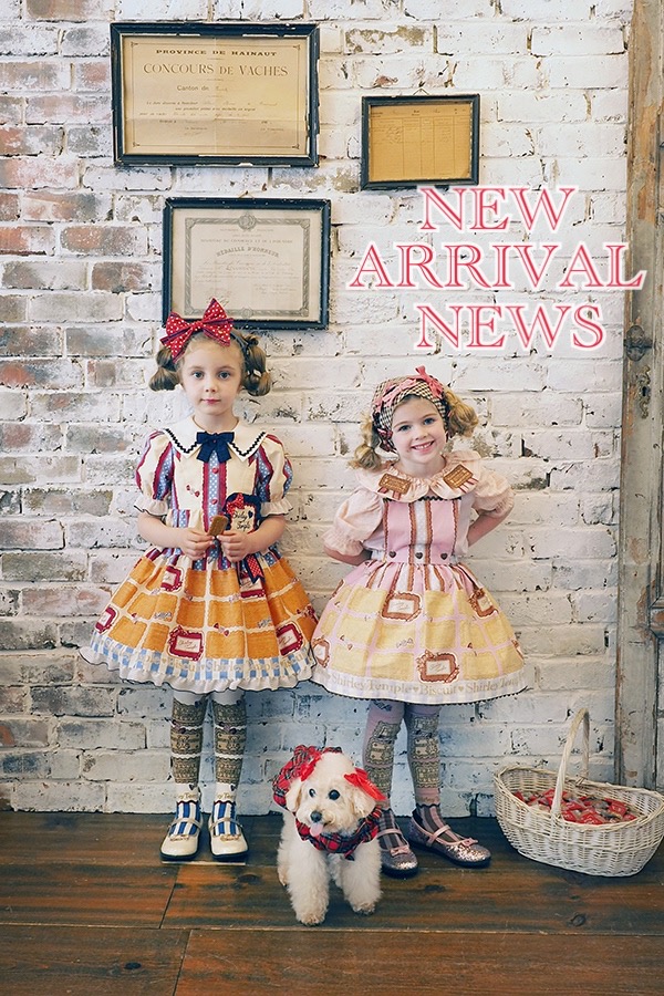 ♡New Arrival News♡ビスケットプリントシリーズ発売のお知らせ♡ | BLOG :: Shirley Temple