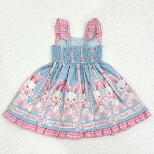 キッズ服女の子用(90cm~)専用★シャーリーテンプル☆ウサギジャンパースカート